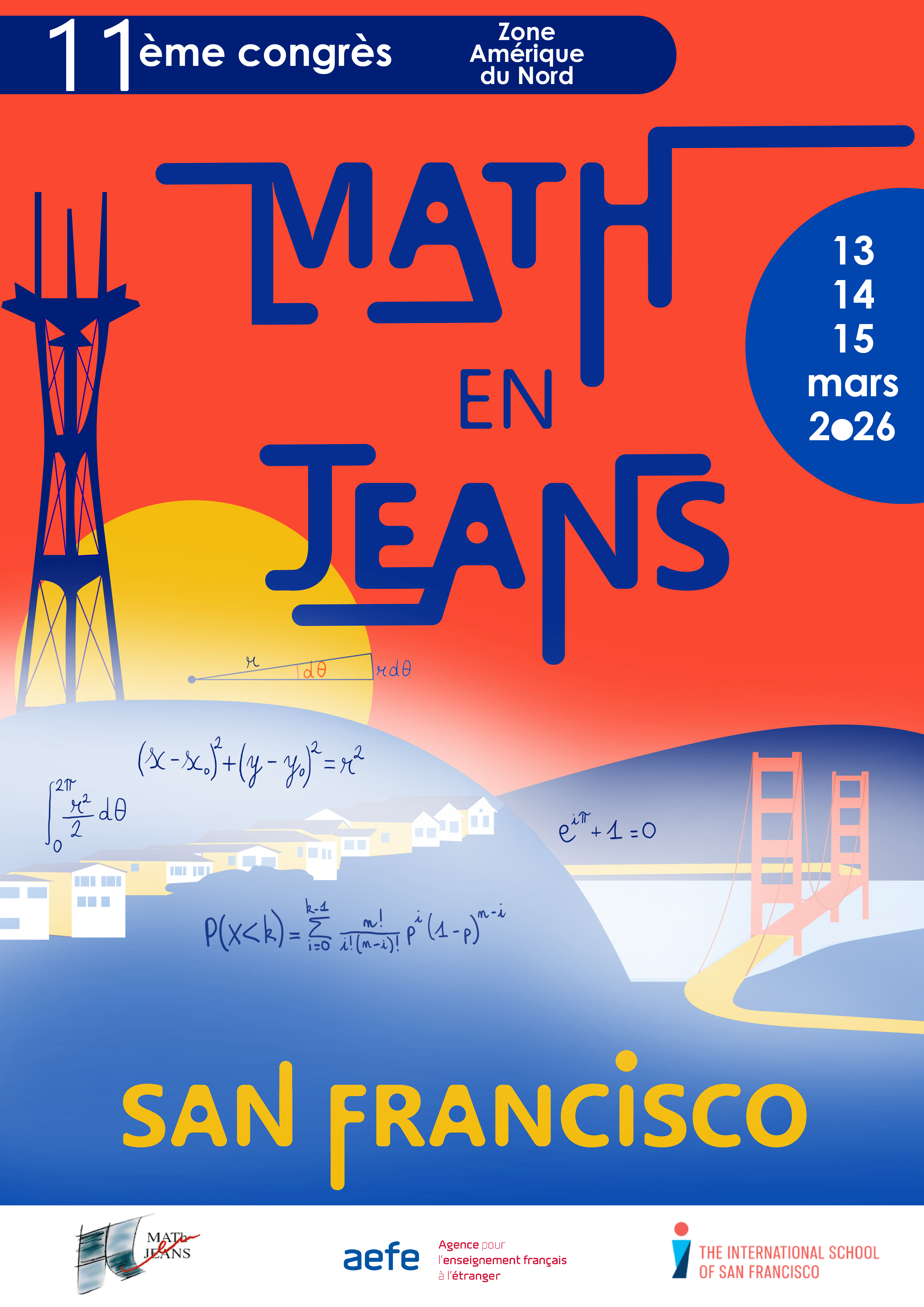 Affiche Congrès MATh.en.JEANS 2026